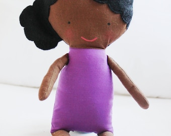 Doll Sewing Pattern Toy Cloth Doll Pattern PDF - Violet & Bo