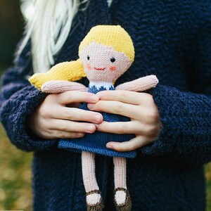 Doll Knitting Pattern Toy Rag Doll Pattern PDF Rosie & Lulu image 9