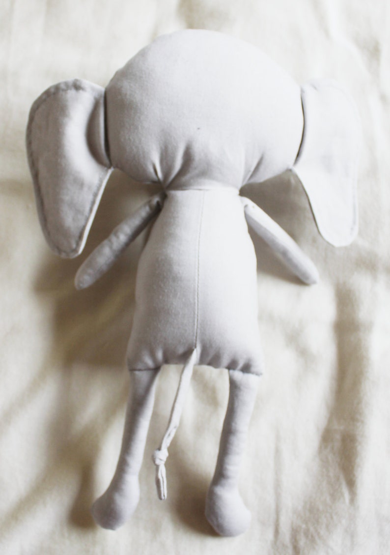Elephant Sewing Pattern Softie Plush Toy Cloth Doll Pattern PDF image 4