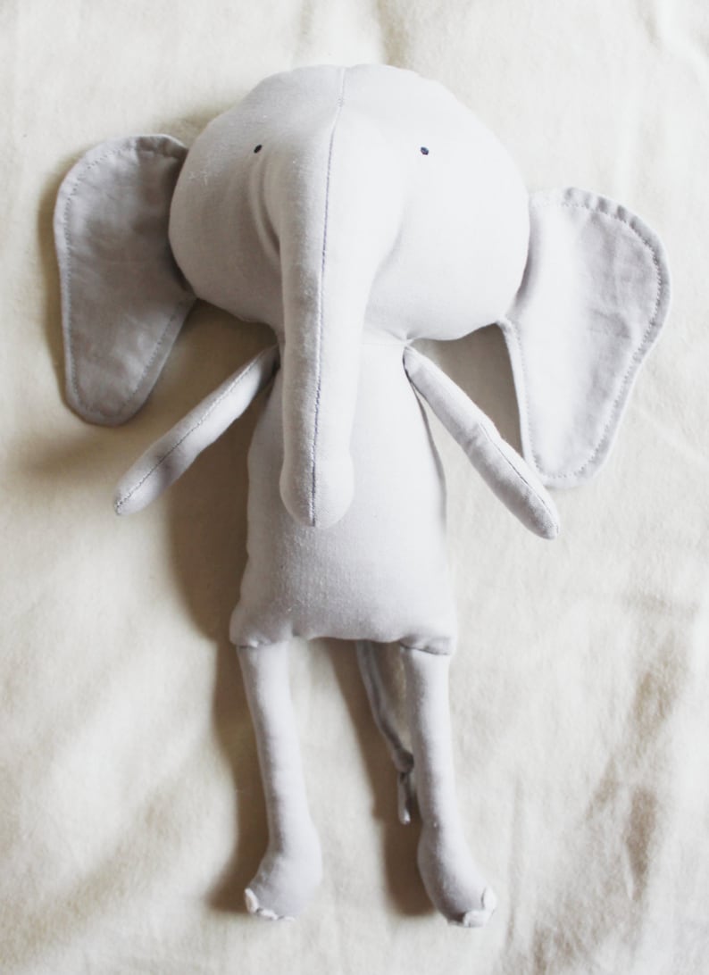 Elephant Sewing Pattern Softie Plush Toy Cloth Doll Pattern PDF image 3