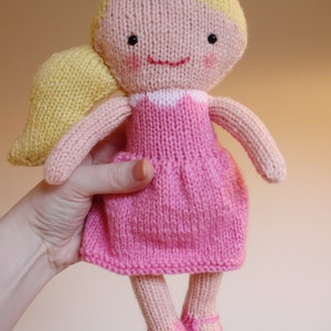 Doll Knitting Pattern Toy Rag Doll Pattern PDF Rosie & Lulu image 4