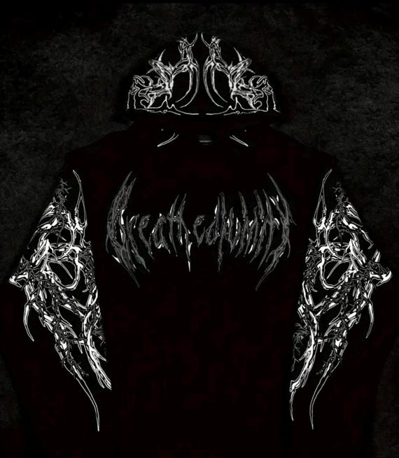 高品質CHINA GOTHIC 着物袖HOODIE NieR 冬用高品質 CHINA GOTHIC 着物風袖 HOODIE - メルカリ