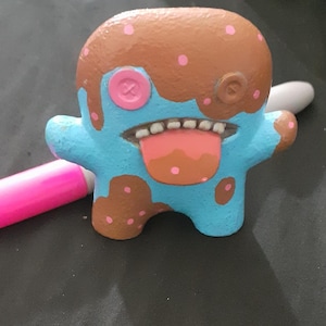 Custom painted Ice Cream Ooga Booga Fuggler figurine