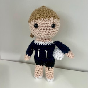 Volleyball Player Crochet Pattern