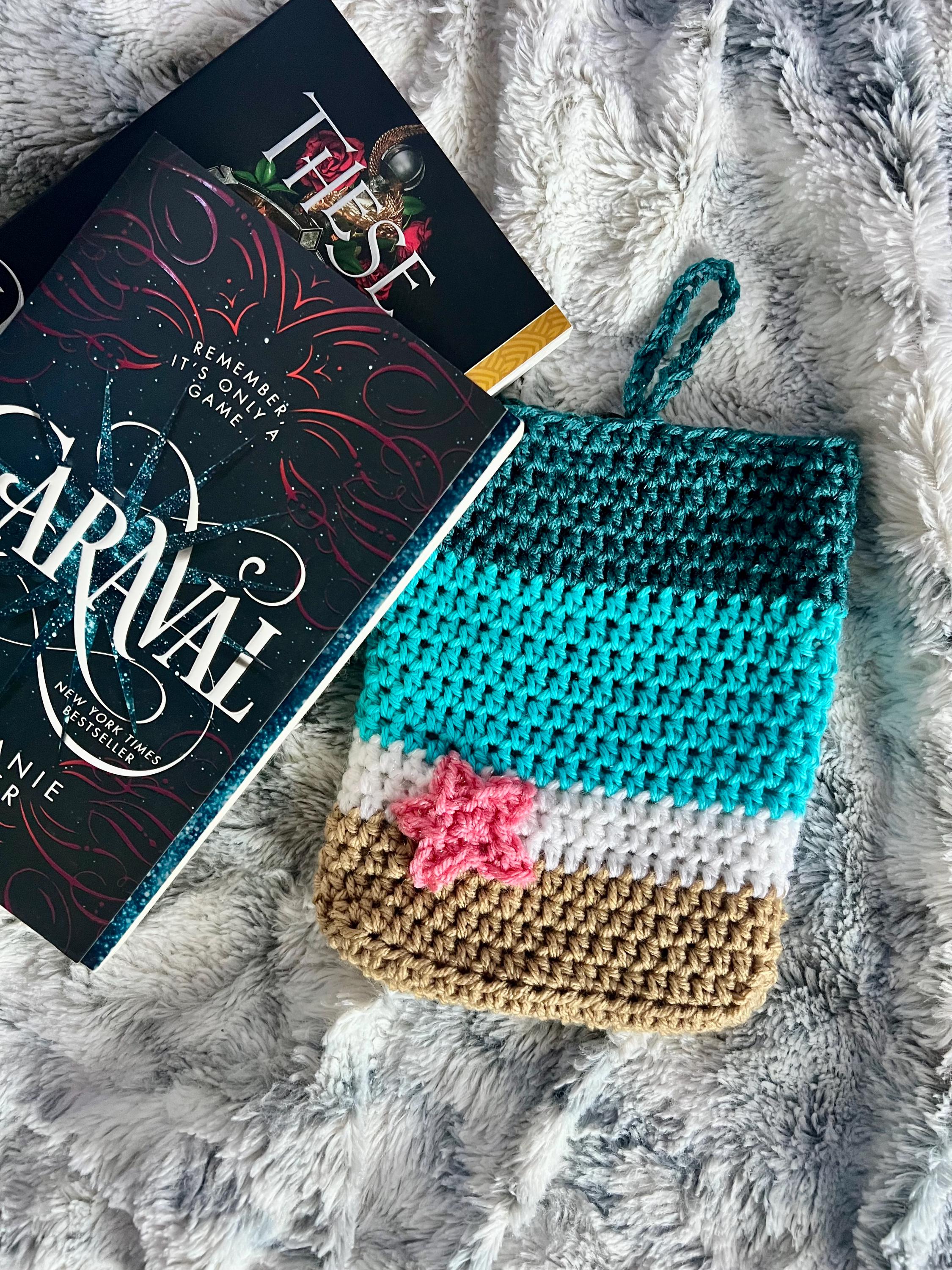 Ocean Book Sleeve Crochet Pattern - Etsy