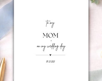 Lettera di ringraziamento per il matrimonio ai genitori, stampabile, modificabile, modello per la madre e il padre della sposa, download immediato