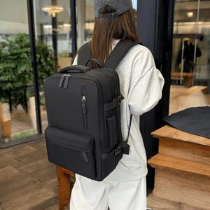 3 Farben Rucksack 40x30x20 Flugzeug, Handgepäck Rucksack, Handgepäck Rucksack, Laptop Rucksack für Flugzeugreisen, Schulrucksack, Männer Frauen Tasche