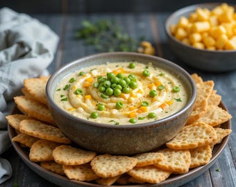 Ultra-Creamy Sweet Corn & Pea Dip – A Flavorful Twist on Tradition