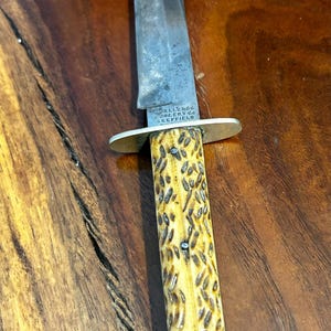 Knife, Antique, England, Hunting