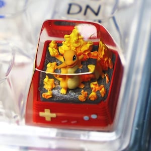 Charm.mand.er Handgefertigte Artisan ESC-Tastenkappe: Benutzerdefinierte mechanische Tastatur aus Harz