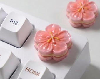 Peach Blossom sonic keycaps - Compatible with Rotary Volume Encoders