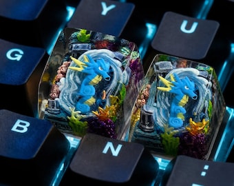 Deep Sea Artisan Keycap-Handmade Anime Resin Artisan Keycap