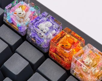 Shrine Secret Realm Artisan Keycap-Handmade Anime Resin Artisan Keycap