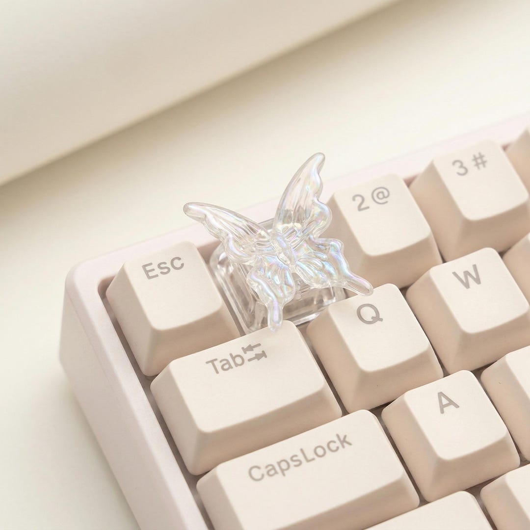 Butterfly Artisan Keycap-resin Keycap for Mechanical Keyboard - Etsy