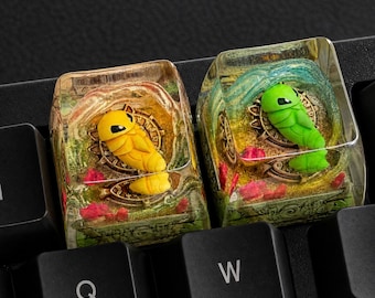 Handcrafted Artisan Keycap:keycaps Collection(1u)