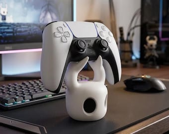 Hollow Knight Controller Holder, Cute Anime Game Gamepad Stand for PS5 PS4 Xbox