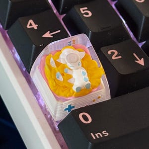 Vul.pi.x Handcrafted Resin Artisan ESC Keycap: Anime Mechanical Keyboard