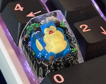 Sn.orl.ax 3D Printed Keycap: Anime Resin Esc Key for Mechanical Keyboard