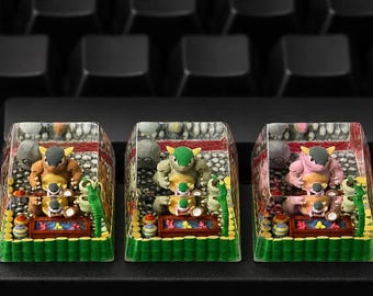 Handcrafted Artisan Keycap:keycaps Collection(1u)