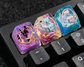 Tecla artesanal de resina: Colección Anime Adorable