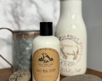 Lavender Goat Milk Lotion – Handmade, Hydrating & Calming | Essential Oil, Natural Skincare