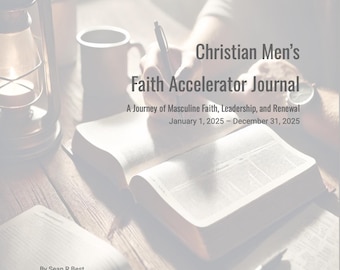 Christian Men's Faith Accelerator Journal