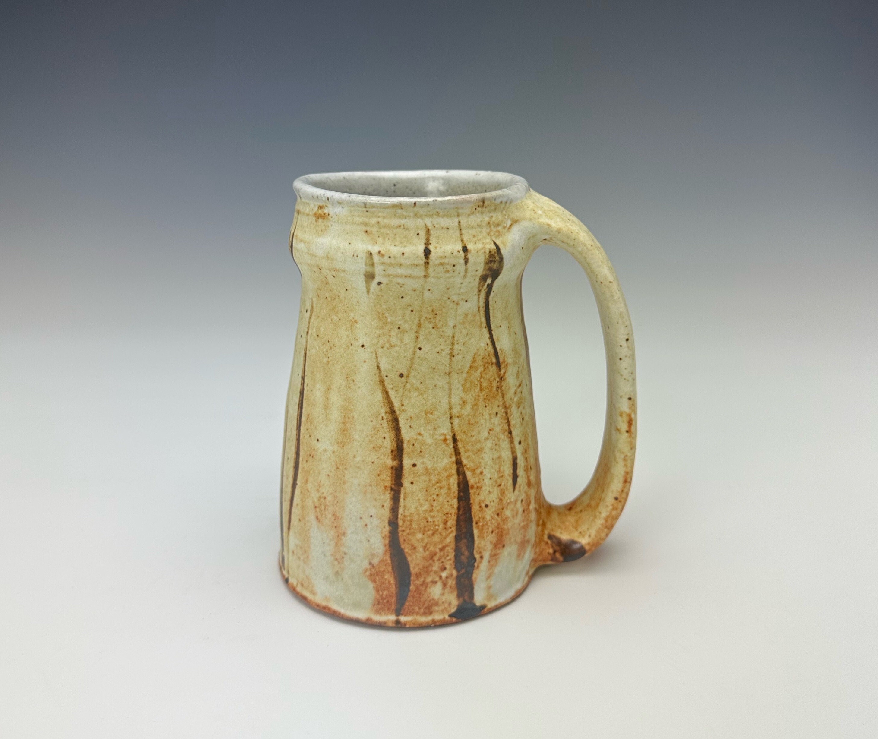 Handmade Stein made by Bruce Gholson of Bulldog Pottery