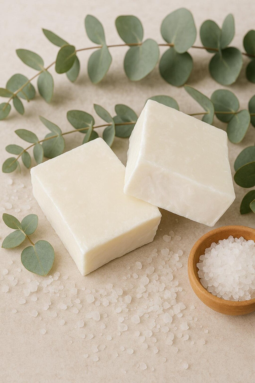 Eucalyptus Sea Salt Mini | Handmade Soap Bar | Essential Oil | Travel ...