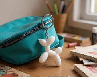 Balloon Dog Keychain STL File - Keychain 3D Printable Files - Keychain Gift Idea