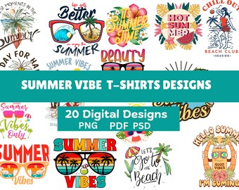 Summer Clipart. Hand Drawn Beach, Vacation, Holiday Clip Art. Doodle Ice Cream, Palm Leaf, Sunscreen, Pool, Watermelon, Sea Illustrations.