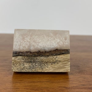 Perla y madera drawer knob perilla del gabinete de madera | Etsy