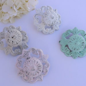 Cast Iron Drawer Knobs, Painted Cabinet Pulls, Dresser Knobs,  Furniture Knobs Custom Painted Drawer Knobs, Knobs and Pulls