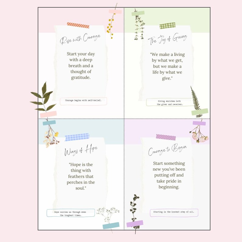 100 Pass-along Notes to Spread Joy | Printable Uplifting Notes to Share ...