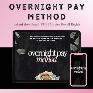 Método de pago al día siguiente: Guía de reventa de productos digitales (PDF sobre derechos de reventa maestra)