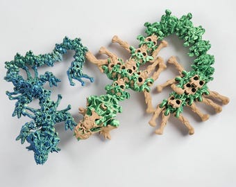 Dragón hueco - Articulado - Impreso en 3D