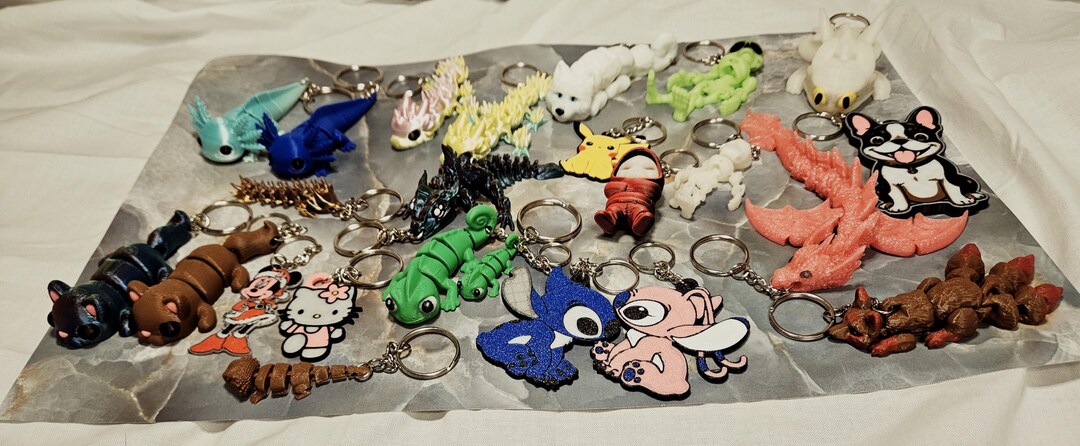 Keychains Mix Keychain Mix and Match - Etsy
