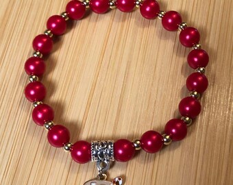 Hot Cocoa Christmas Charm Bracelet
