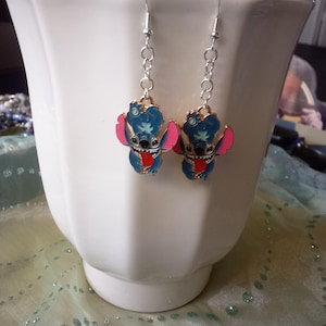 Handgemachte Disney Stitch Ohrringe