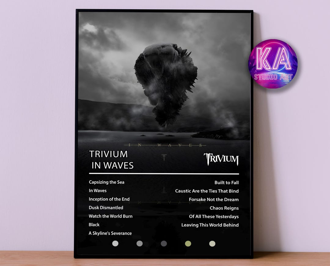 Trivium Live On Stage Collage Poster – 24x36, Rare HOT New, Unsigned Reproduction