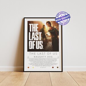 The Last Of Us Poster | Gaming Poster | Video Game Prints | Wall Decor Posters | Gaming Gift | Video Game Poster | Gaming Decor