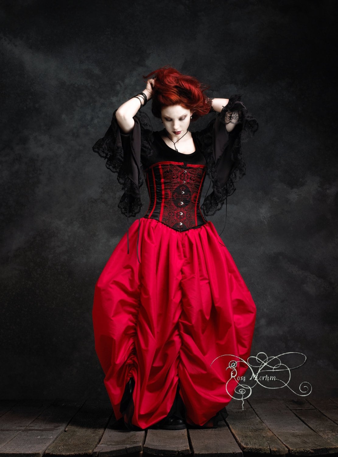Narcisse Vampire Fairy Tale Romantic Gothic Handmade Bustle | Etsy