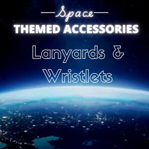 Space Lanyard/Wristlet- Pick Your Pattern