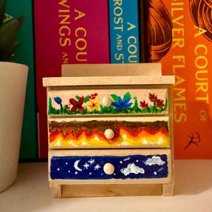 ACOTAR-Inspired Mini Dresser | Feyre’s Dresser | Archeron Sisters Decor