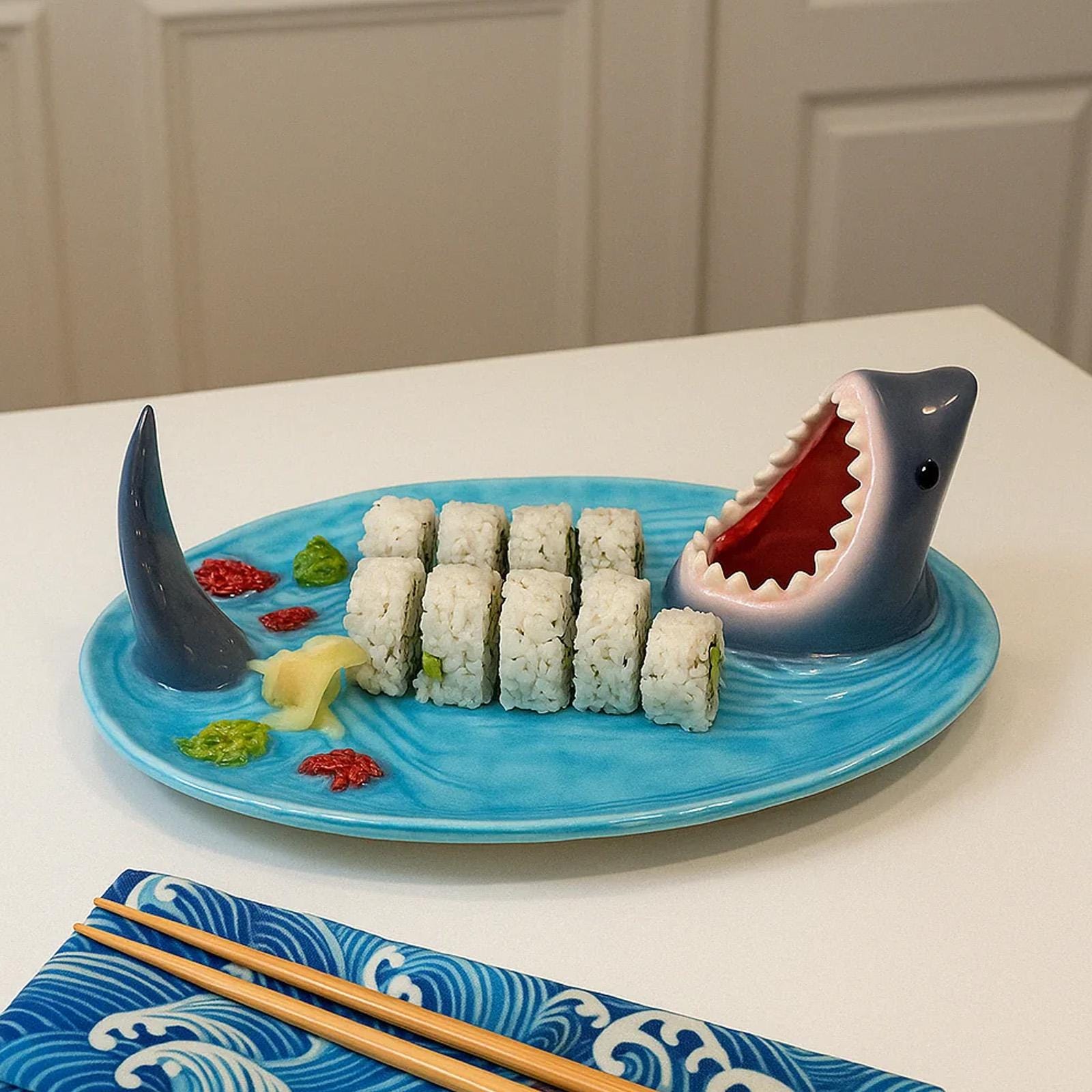 Shark Sushi Plate