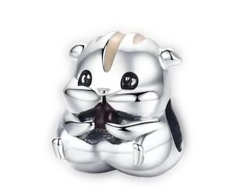 Pandora Little Hamster Charm for , Bracelet Charm Jewelry Necklace,100% Genuine 925 Sterling Silver Charm, Pandora Charm