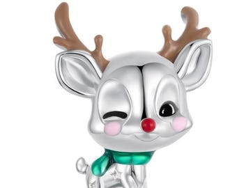 Pandora Kerstrendier Kralen Bedel, Bedel voor Armband, 925 Sterling Zilveren Bedel, Cadeau voor Haar