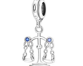 Pandora Justice Charm - S925 Sterling Silver