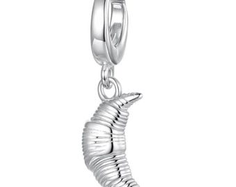 Pandora Croissant Clasp Pendant Charm, Charm for Bracelet, 925 Sterling Silver Charm, Gift for Her