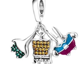Pandora SpongeBob Charm, 925 Sterling Silver
