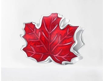 Pandora Maple Leaf Charm Beads 925 Sterling Silver Charm Fits Bracelet Necklace , Pandora Charm , Gift For Her , Halloween Gift